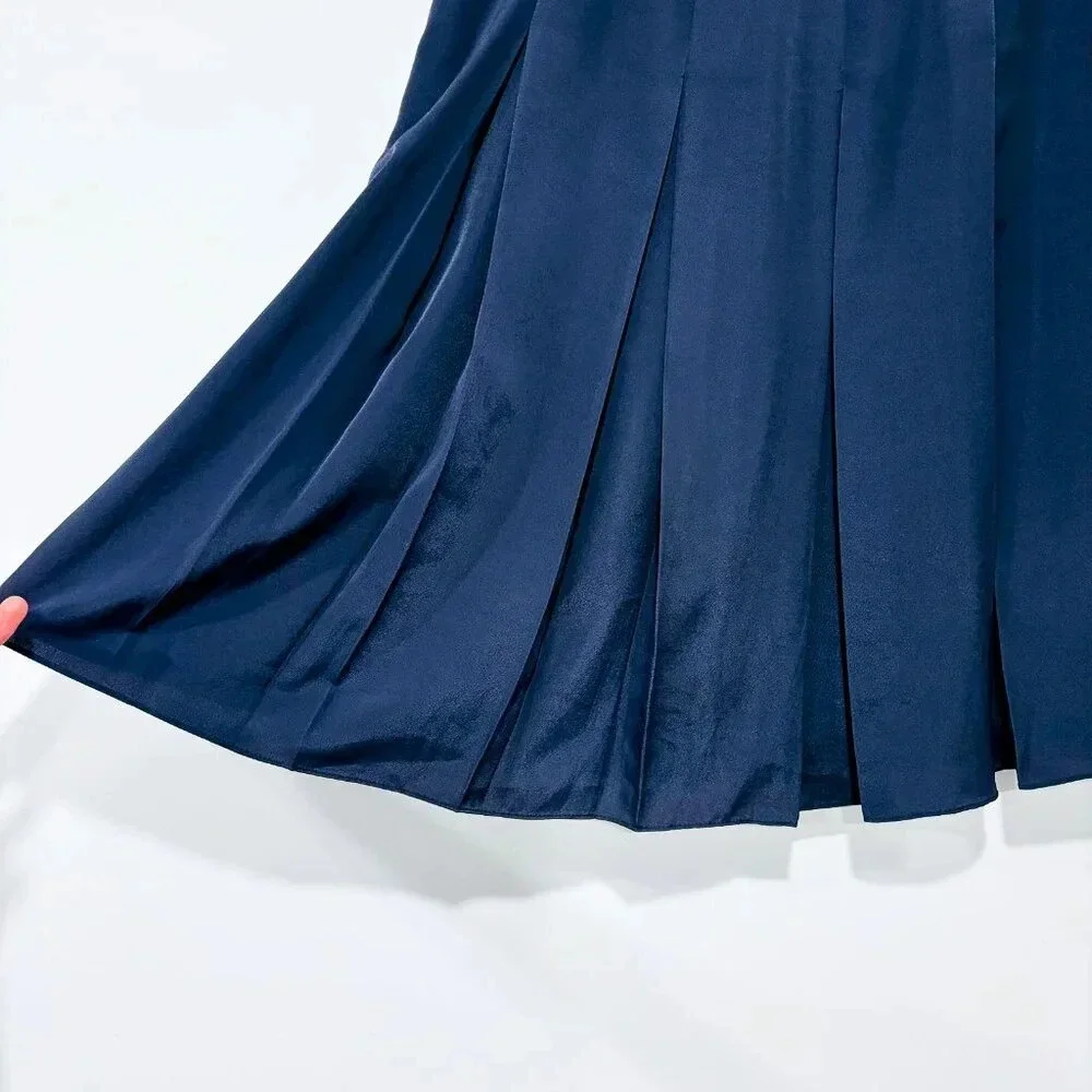 JACOB Grey pleated skirt - Picture 8 of 9